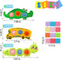 RVRHLMI 7Pc Easter Gifts for Kids Fidget Popper Toys for Kids Sensory Strips Sensory Push and Popping Bubbles