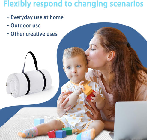 Pack 38" 26" 1.25", Pack and Play Mattress x x Soft Breathable Playard & N Play Mattresses with Washable Waterproof