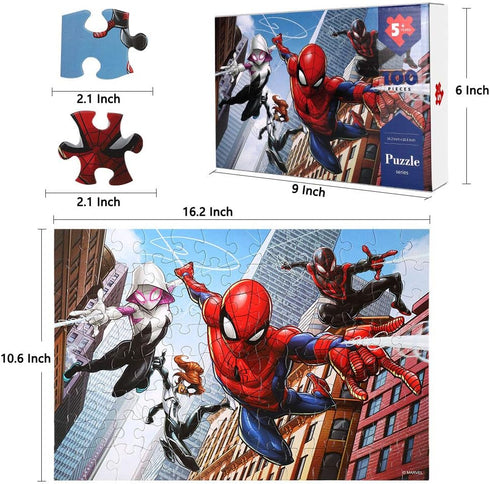 Kids Puzzles,Age for 5,6,7,8,9,10,11,12 Boys and Girls Toy Puzzles,100 Pieces