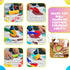 Clay and Play Dough Tools Six Piece Set, Ages 3 & Up (18 pcs)