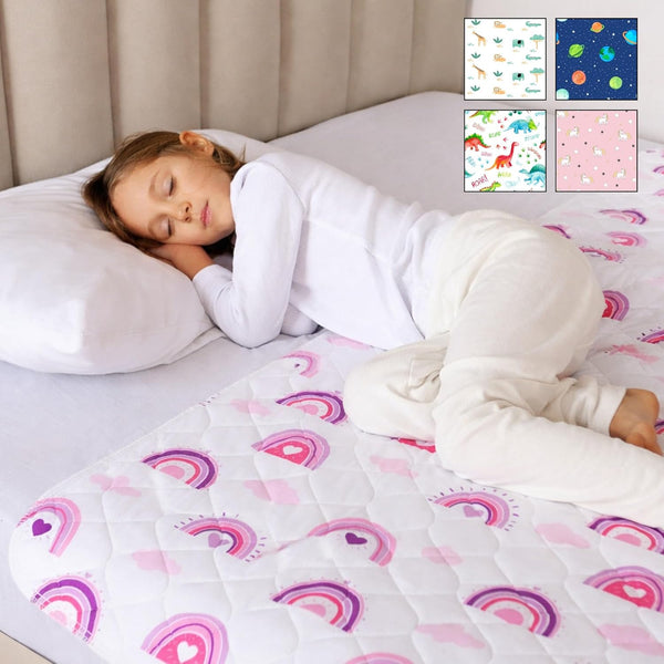 Lynmark Potty Training Mattress Protector Pee Pads for Kids - Waterproof Toddler