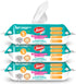 3Pack, 80 JALOMA Baby Wipes with Chamomile and Calendula Extract, Hypoallergenic and Paraben Free, Ct Each