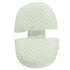 Pongnas U Shaped Maternity Support Pillow with Detachable Cushion & Zipper Cover for Neck and BackSoft Green Pregnancy