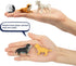 Toymany 12PCS Mini Dog Figurines Playset, Realistic Detailed Plastic Puppy Figures, Hand Painted Tiny Dogs