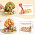 3-5 INIFEIDALA Montessori Wooden Preschool Educational Toy Ages - Apple Picking Magnetic Fruit Tree, Shape Color
