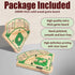 JstFrU Game,20mm 10 Baseball Board Game,Wooden Baseball Thick Wooden Board with Pieces & Dice,Markers,Great for Family