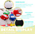 CHELEI2019 12.6" Car Stuffed Animal,Blue Car Shaped Plush Pillow Toy,Gifts for Boys,Kids