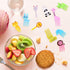 GO FRESH Food Picks for Kids, 30 Pieces Animal Bento Deco Set, Mini Cartoon Toothpick for Baby Showers and Kids Parties