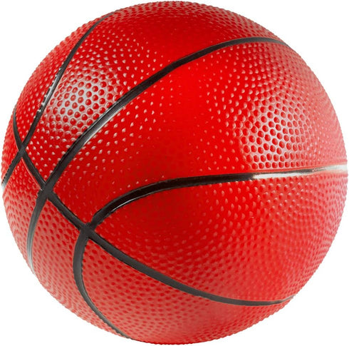 3 Otters Mini Basketballs, 6 Pack 7.5 Inch Durable PVC Basketballs for Toddlers Kids Teenagers