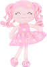 Gloveleya Baby Doll Girl Gift Soft Plush Princess Doll with Pink Star