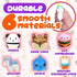 Insnug 4 6 8 10 Set Sensory Toys Squishy Toy Food - Stress Relief Squishies for Girl Kids Age Kawaii Jumbo DIY Slow
