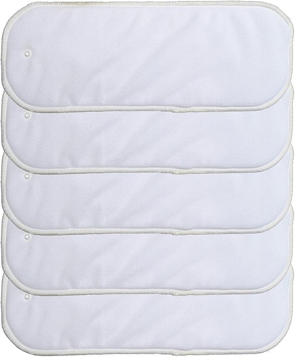 Hibaby 10 Pack Insert with Snap for Cloth Diaper Covers (10 Pack Insert