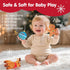 612 Set hahaland Baby Toy for Months Musical & Sensory Plush Toy with Gingerbread House, Santa, Reindeer & Rattles
