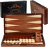Syrace Backgammon Set 16x15.3inch, Handcrafted Wooden - Oversized Pieces, Intricate Carvings, Premium Travel Game Board