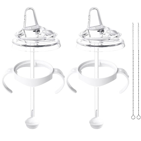 Generic 2Pack Sippy Cup Conversion Kit Compatible with Philips Avent Baby Bottle, Transition