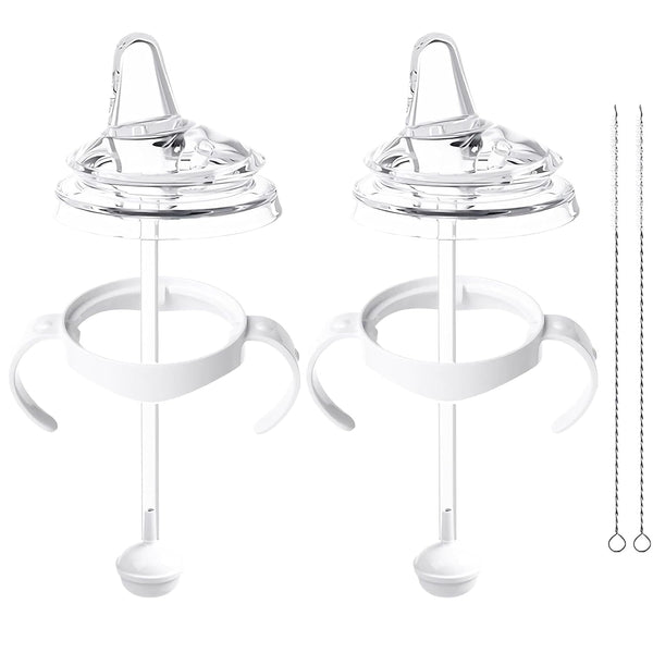 Generic 2Pack Sippy Cup Conversion Kit Compatible with Philips Avent Baby Bottle, Transition