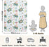 KICPOAY 30x40 Inch Swaddle Blanket for Turtle Sea Horse Baby Receiving Blanket Muslin Baby Swaddles Soft Cotton
