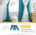 Grommet Set 2 52 84 inches, NICETOWN Star Blackout Curtains for Kids Bedroom, Top Curtains for Nursery Living Room