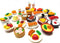 20 Assorted IWAKO Japanese Puzzle Erasers - Restaurant Food Collection (Randomly Selected)