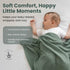 30x40 Inches Hypoallergenic Baby Blanket - Green, Oeko-TEX Certified, Thermal-Regulating, Soft Knit for Girls & Boys