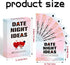 BleSky 45 Date Night Ideas Scratch Off Cards for Couple Games Romantic Couple Gifts for Him Her Valentines Day Gifts