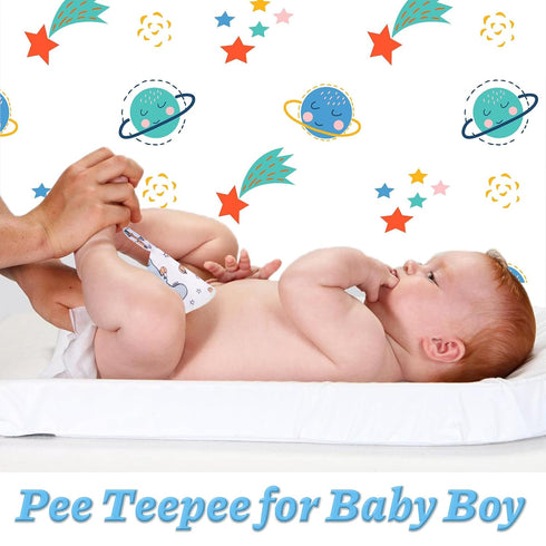 YSSPPOY 12 (6 Pcs Peepeeteepe for Baby Boy with Storage Bag, Reusable Peepeeteepe Baby Boy with Hang Loop Patterns)