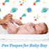 YSSPPOY 12 (6 Pcs Peepeeteepe for Baby Boy with Storage Bag, Reusable Peepeeteepe Baby Boy with Hang Loop Patterns)