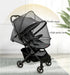 Mosquito Net Universal Stroller Netting - Mosquito Netting for Strollers - Durable Stroller Netting - Double Zipper Design Netting by WanderBaby