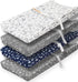 FIGEPO 4 Pack Changing Pad Cover for Baby Boys Neutral Unisex Fitted Breathable