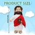 13.4 20 3 Yelakey Jesus Plush - Talking Jesus Plush Toy with Bible Verses and Bible Songs, Religious Stuffed Doll
