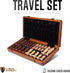 Chess Armory Premium Wooden Chess Set, Portable Board Game with Secure Storage for Kids and Adults