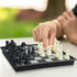 GEACOOL Set 5.1 Set(X-Small) Mini Travel Chess - Inhces Magnetic Portable Folding Chess Board Games for Kids - Small