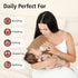 100% 20" 10", 6 Maliton Muslin Burp Cloths Cotton x Layer Absorbent for Baby Drool and Mess - Non-Irritating