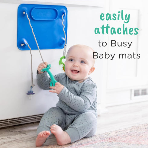 Busy Baby Teething Spoon, 2-in-1 Teether and Training Spoon for Self Feeding, Dishwasher Safe, BPA Free