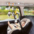 3 6 9 12 Girls,4 Pack TUMAMA Black and White Baby Toys for Months,Plush Hanging Rattles,Newborn Stroller Toys for Boys