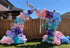 Mermaid Balloon Arch Kit, 122pcs Pink Purple Teal Balloons with Silver Tail Foil Balloon for Birthday Decorations