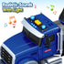 21" 3 4 5 6 3 1 3 4 5 6 SpringFlower Semi Truck Toy, Year Old Boys Toddlers Police Truck Toy with Racing Car