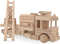 Wooden Fire Trucks, Fire Truck Toys for 3 Year Old Boys, DIY Handmade Realistic Toys for Preschool Learning Activities