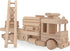 Wooden Fire Trucks, Fire Truck Toys for 3 Year Old Boys, DIY Handmade Realistic Toys for Preschool Learning Activities