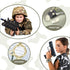 Walkie Talkie for Kids - Rechargeable Spy Walkie Talkies Watch, Two-Way Radio with Flashlight for Outdoor Games (2 Pack)