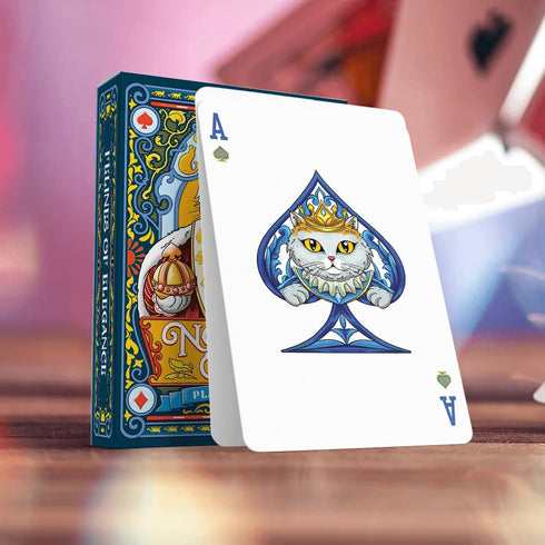 Noblific Cats Playing Cards for Adults, Teens, Friends, Family - Gifts for Animal Lovers