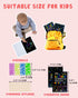 OSLINE Arts and Crafts for Kids 3-10, Rainbow Scratch Paper Art Notebooks, Art Supplies Kit for Gifts