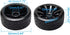 1/10 RC Drift Wheels 12mm Plastic RC Drift Tires & Black 10 Spokes Wheel Rims Pack of 4 by Rowiz