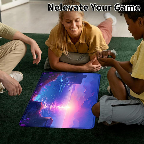 Card Mat for MTG & TCG Playmat Mouse Pad, 23.6" x 13.8" Game Mat for Trading Card Games & Office Use