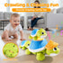 6-12 6,7,8,9-12 BLF FUN Baby Toys Months, Musical Turtle Crawling Toys with Mama and Babies, Baby Learning Toys