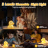 4 Dimmable Mewaii Huggwaii Squishy Dinosaur Night Light for Kids, White Noise Silicone Kids Night Light, Long Battery