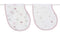 aden + anais Burpy Bib, 100% Cotton Muslin, Soft Absorbent 4 Layers,