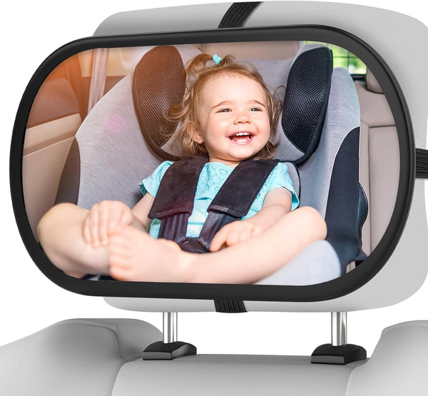 Baby Car Mirror, Safety Car Seat Mirror for Rear Facing Infant, Clear