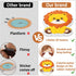 20PCS Rubber Fridge Magnets for Kids, Animals Refrigerator Magnets, Educational Magnetic Children Gift Learning Toy,