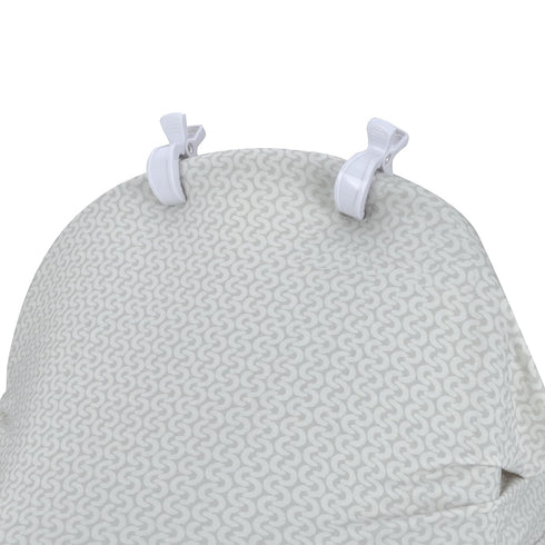 Nuby 4 Pack Handy Hook Stroller Organizer Set, Large and Small Carabiner Hooks, Stroller Clips